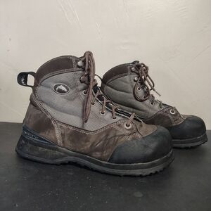 Simms Boots Mens Size 8 Lace Up Vibram‎ RiverTek Wading Flyfishing